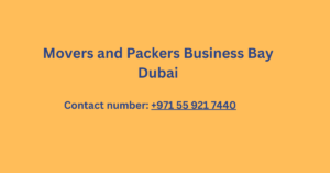 movers and packers business bay dubai