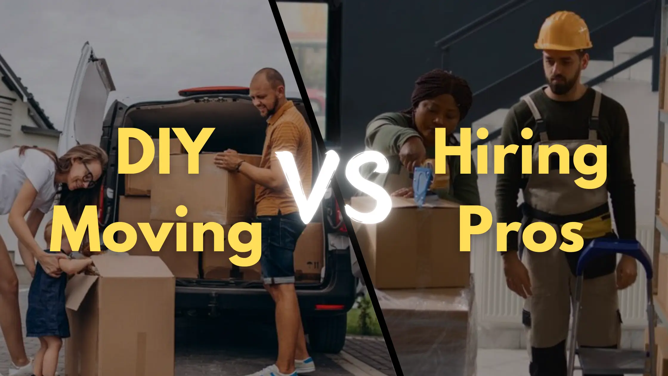 DIY Moving vs. Hiring Professionals