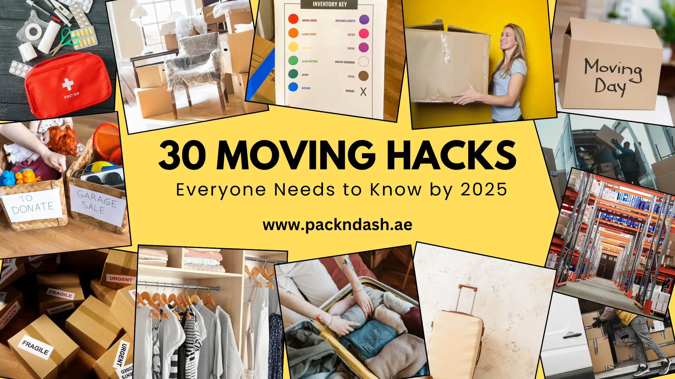 30 Moving Hacks: Everyone Needs to Know by 2025