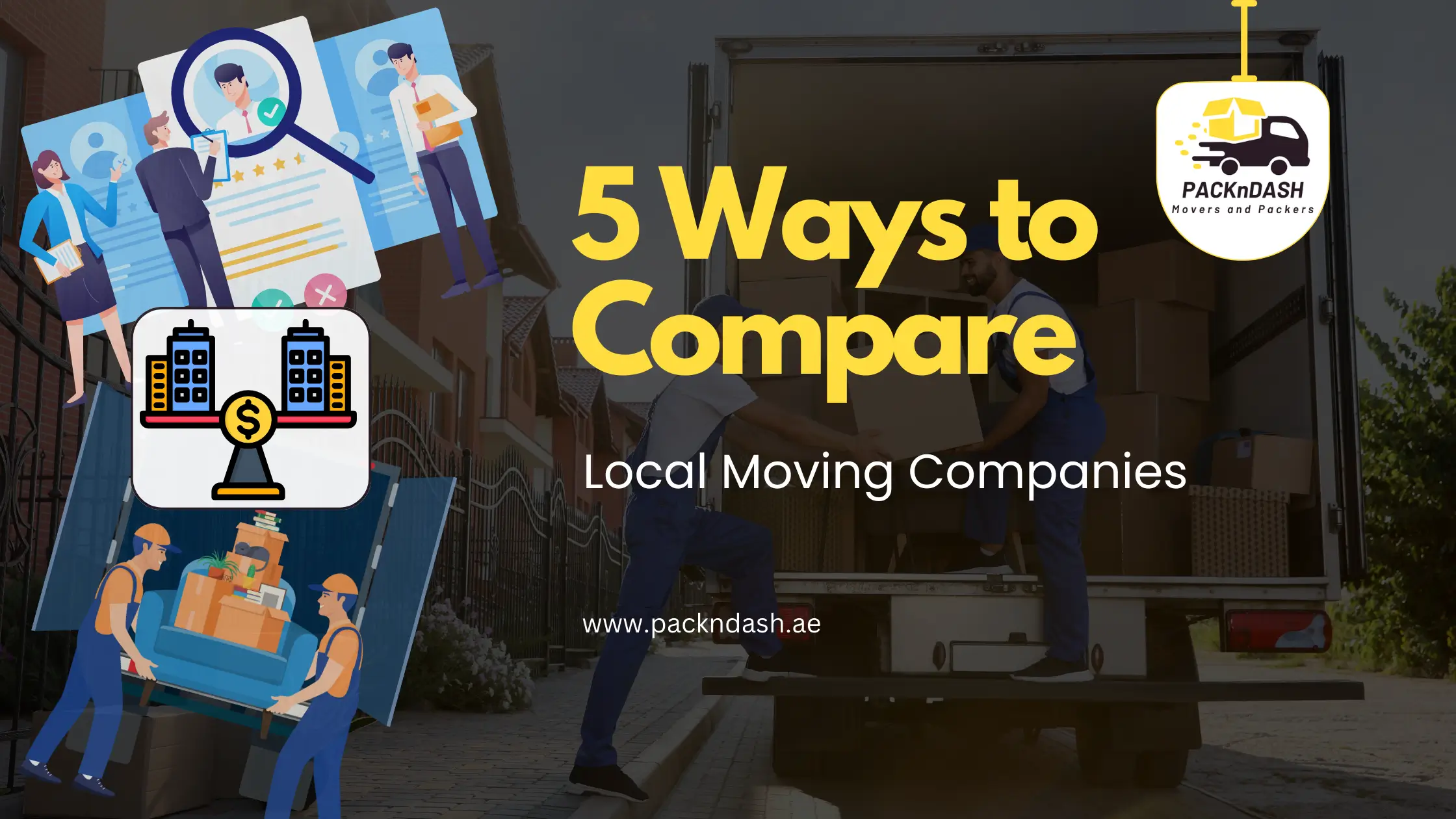 5 Ways to Compare Local Moving Companies