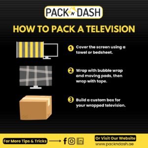 How to pack television