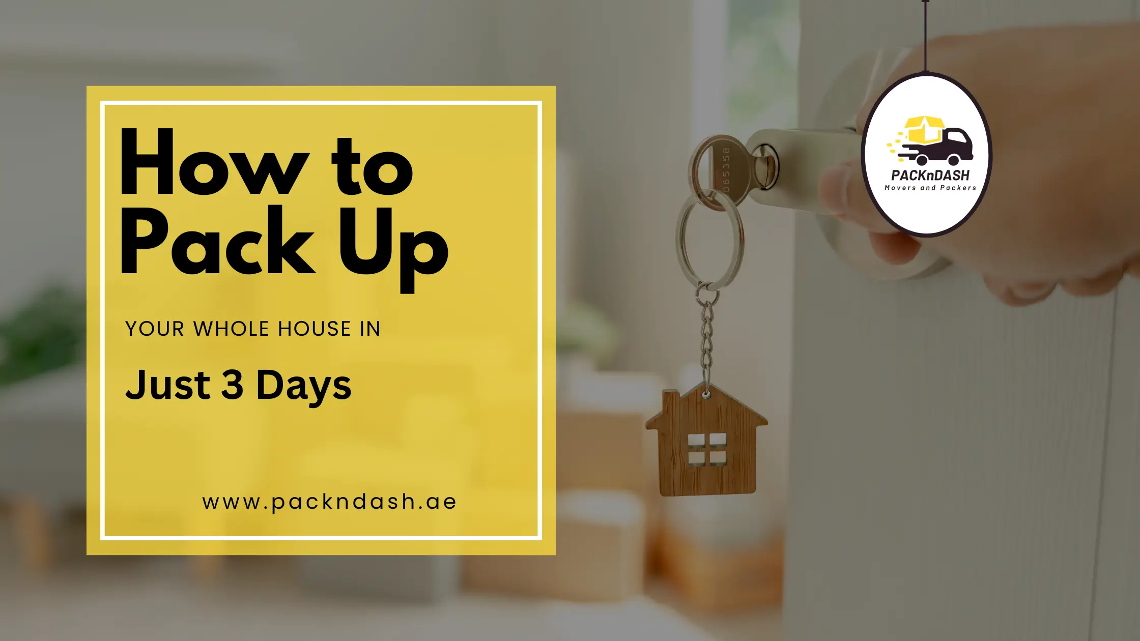 How to Pack Up Your Whole House in Just 3 Days!