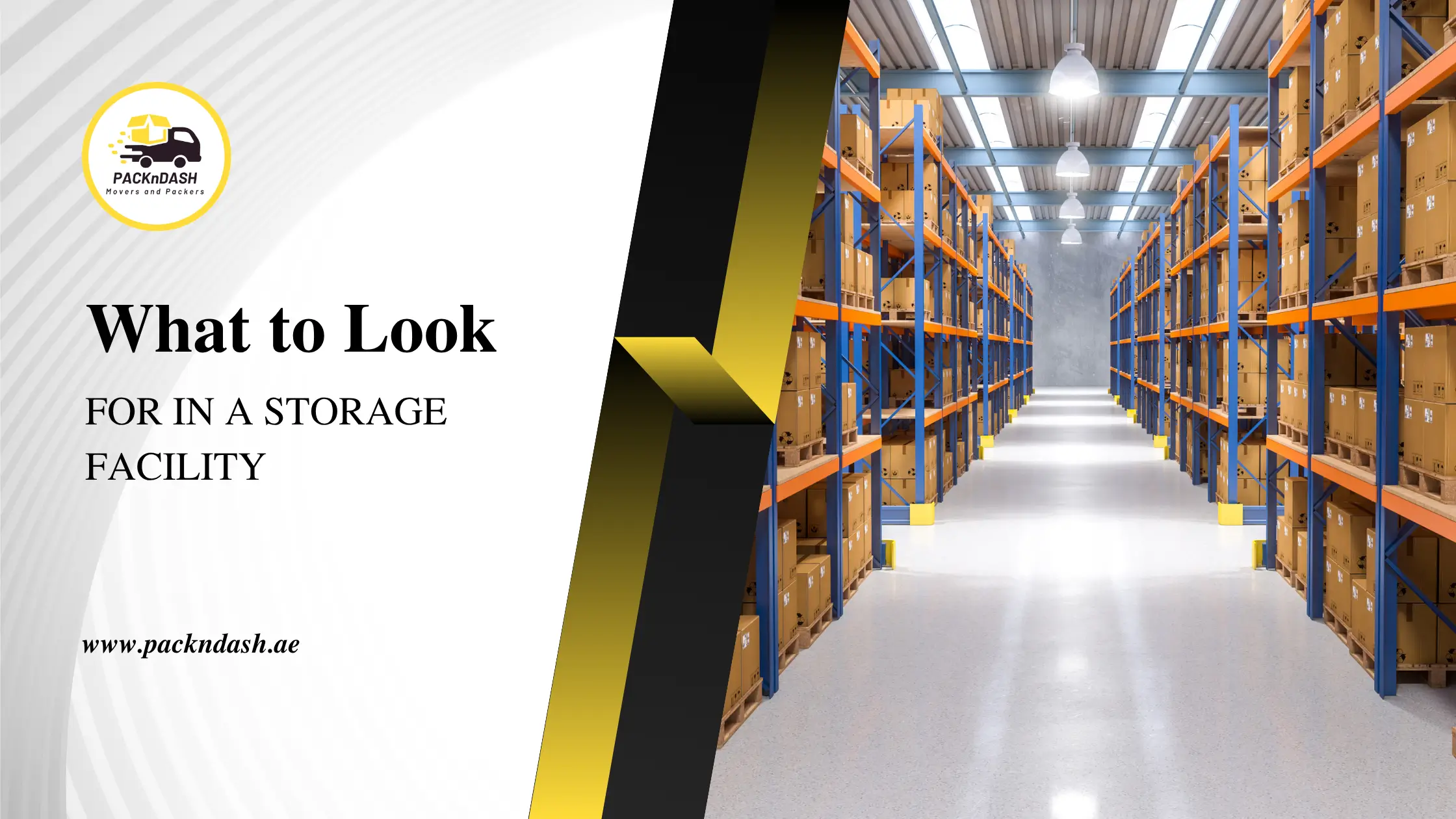 What to Look for in a Storage Facility